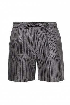 Silk shorts with greek key motif, zdjęcie 1 Silk shorts with greek key motif od Versace